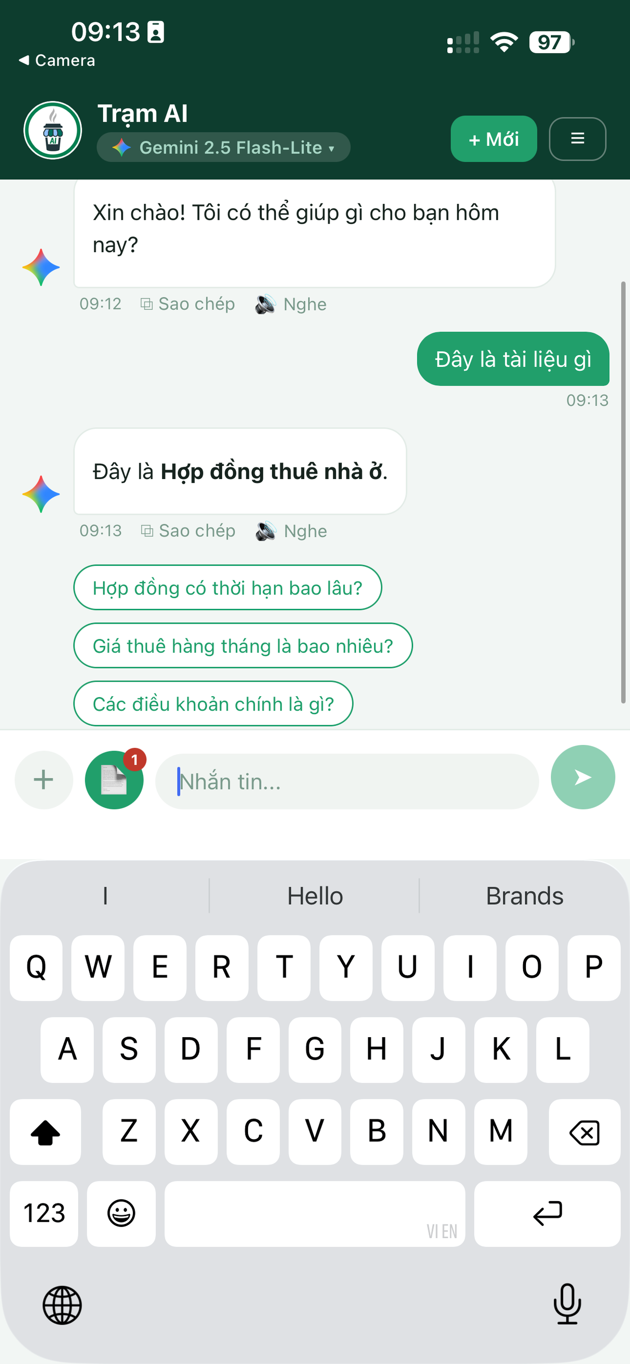 Trạm AI – Trợ lý AI screenshot 5
