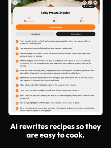 Gattr: Import any recipes iPad screenshot