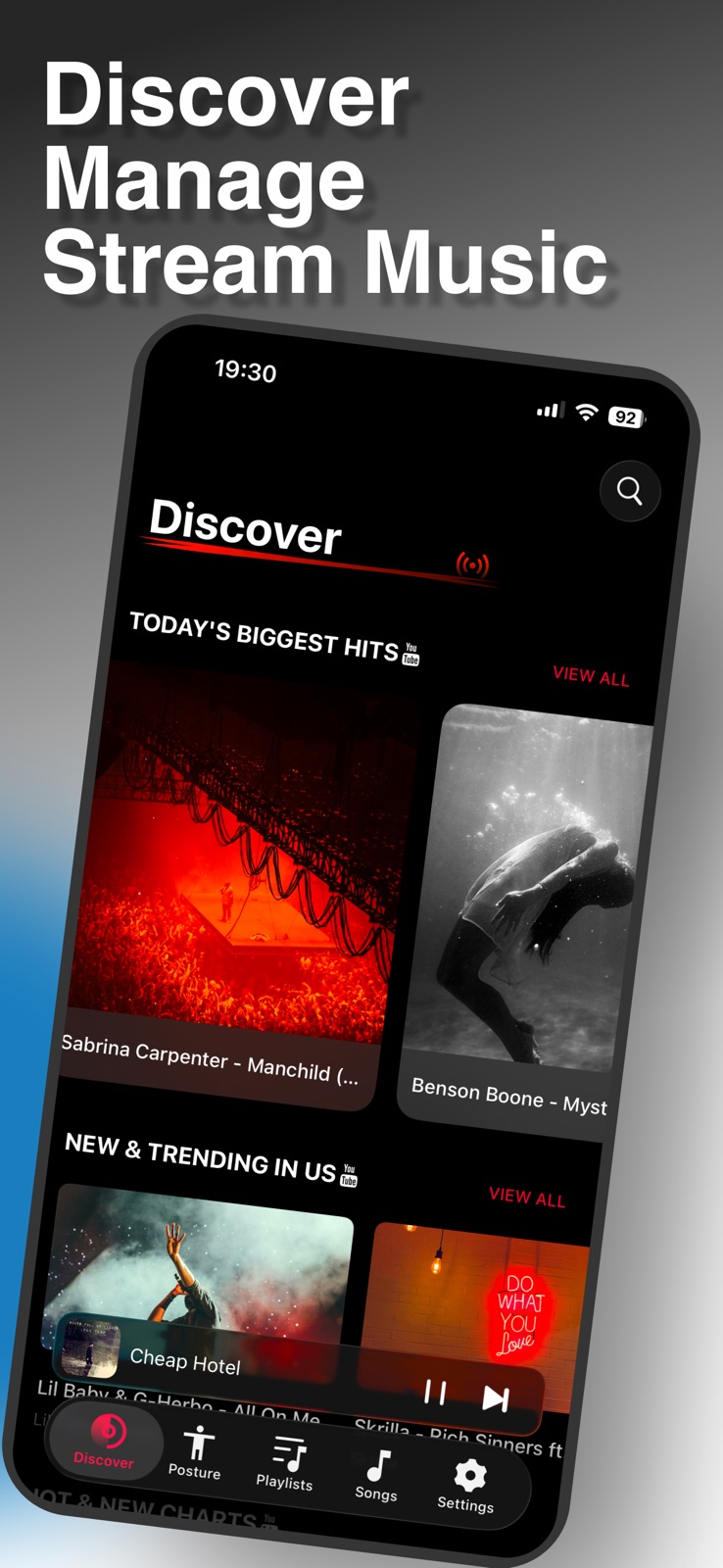 PoseMusic-Offline Music Player iphone screenshot 2