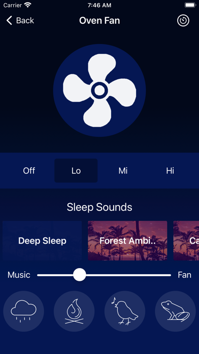 Fan Sounds for Sleep - FanLull Screenshot