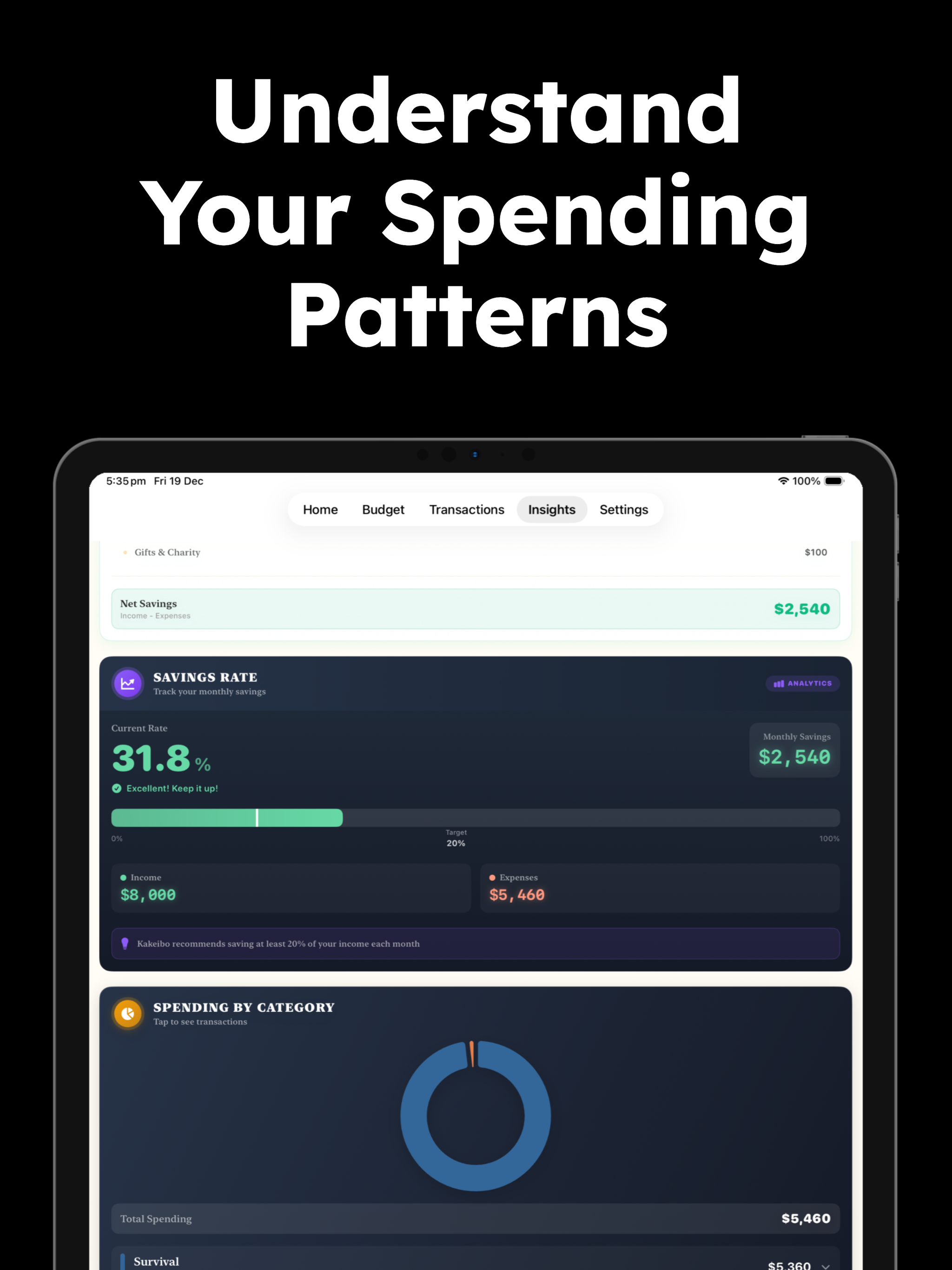 Kakeibo: Goal & Budget Planner screenshot 15