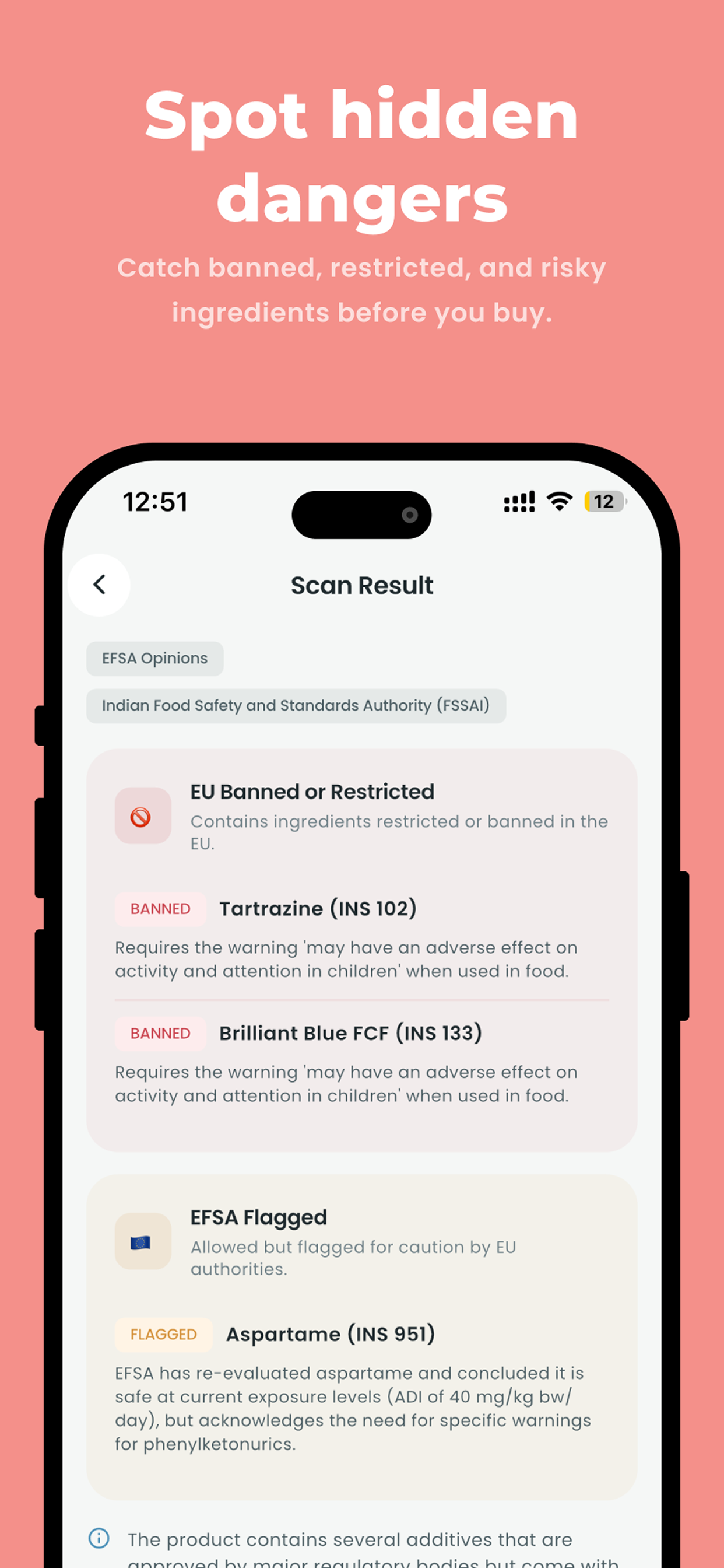 Factsy: Ingredient Scanner AI screenshot 4