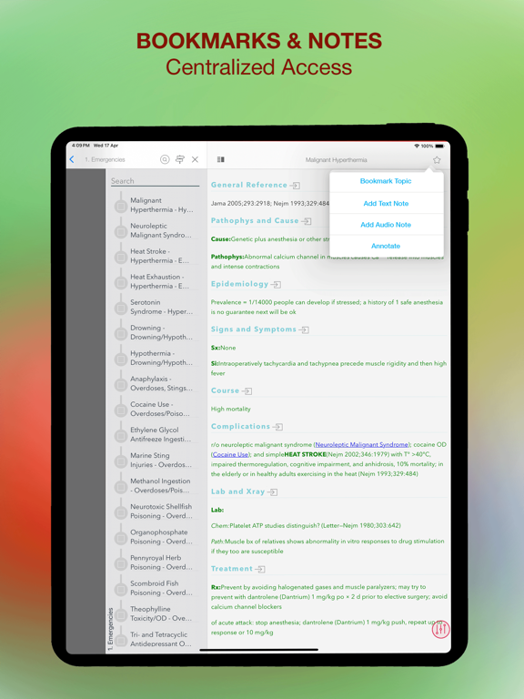 Nursing Essentials - Pkt Guide iPad screenshot 8 - Medical app