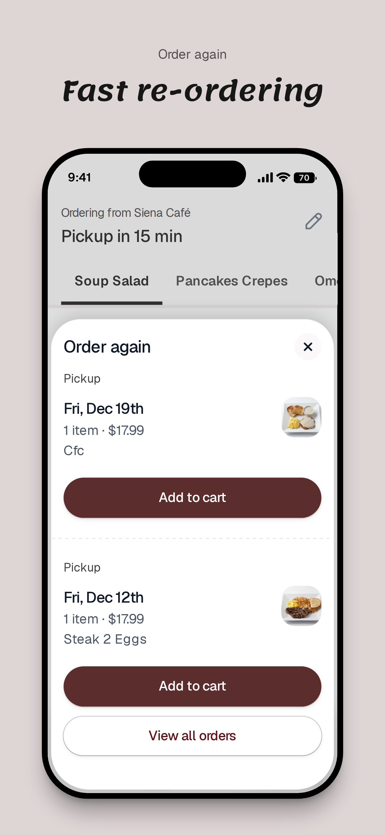 Siena Cafe screenshot 4