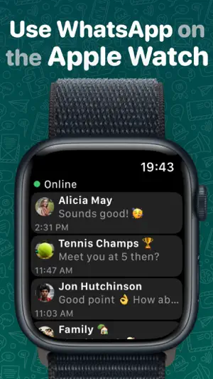 WatchChat 2: Chat on Watch screenshot 1