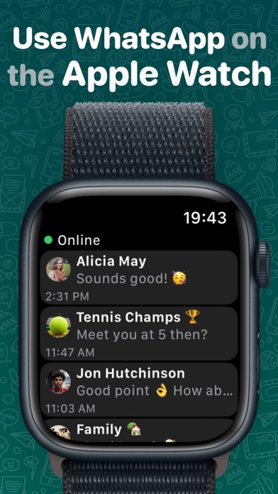 WatchChat 2: Chat on Watch Screenshot