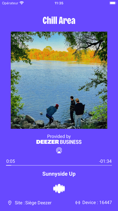 Deezer Business Screenshot