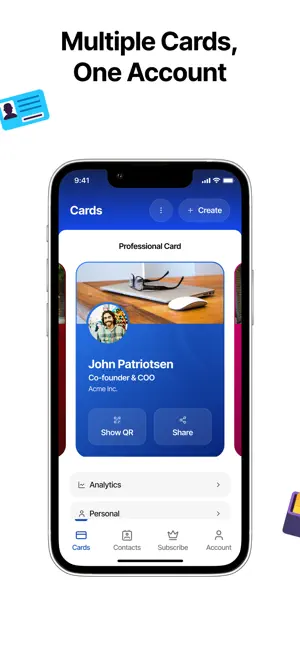 Digital Business Card - Tapomo screenshot 2