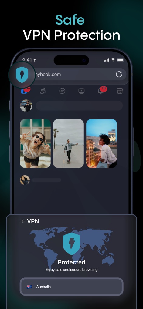Aloha Browser - Private VPN - Enhanced Privacy Shield