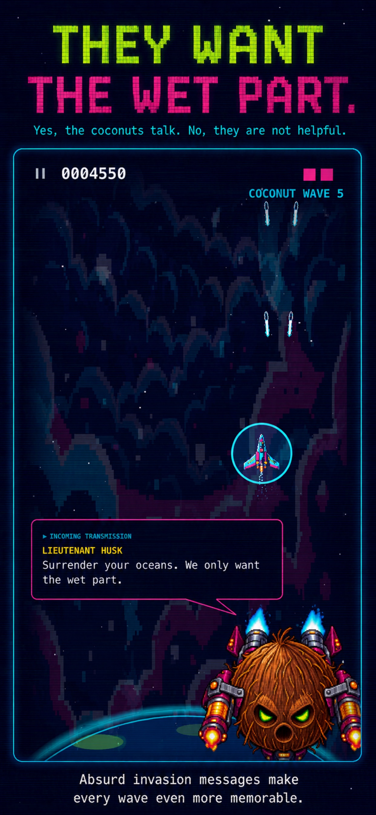 Screenshot 2 of Coconut Invasion: Shooter