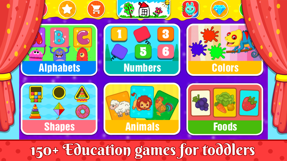 #1. Toddler Games for 2-7 Year Old (iOS) Bởi: Khac Toai Nguyen