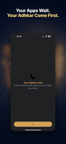 DuaScroll Adhkar & Screen Time Screenshot 2 of 6