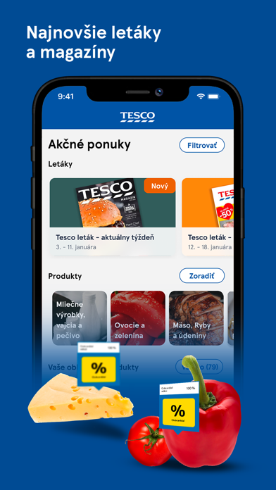 Clubcard Tesco Slovensko Screenshot