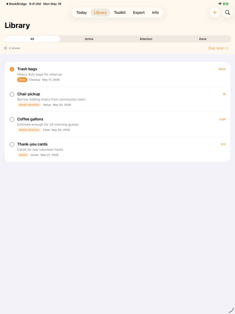 Events Tally screenshot 4