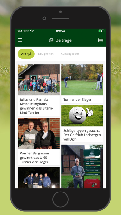 Golfclub Ladbergen Screenshot