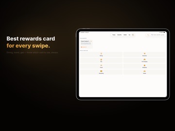 kardfolio: Card Benefits iPad screenshot