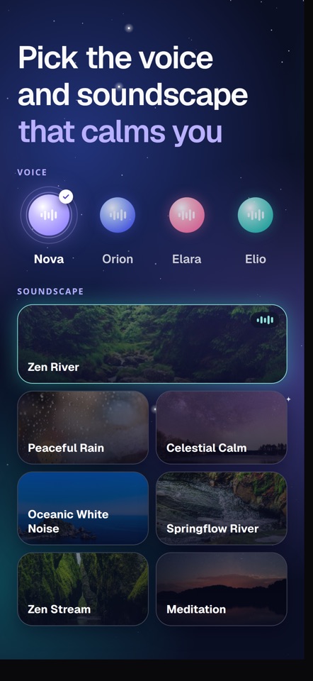Hypnova: AI Hypnosis & Sleep screenshot 4