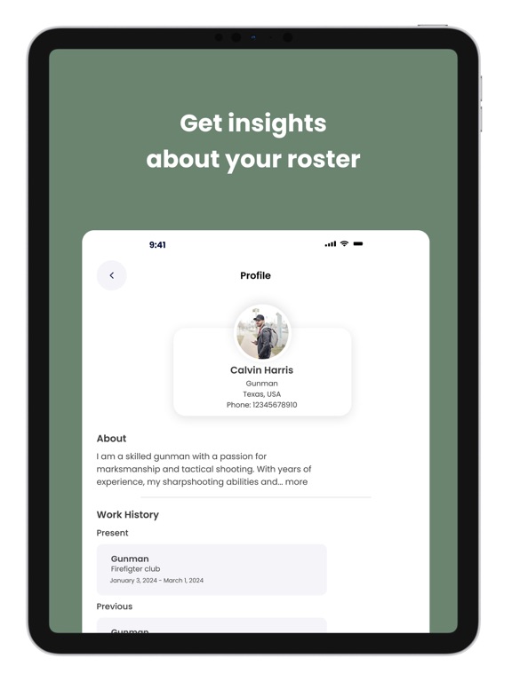 TJM - The Journeyman iPad screenshot 3 - Productivity app