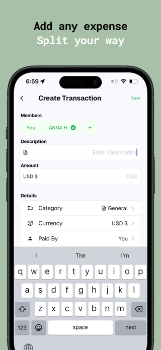 Divide - Bill Splitting App Screenshot 6 of 8