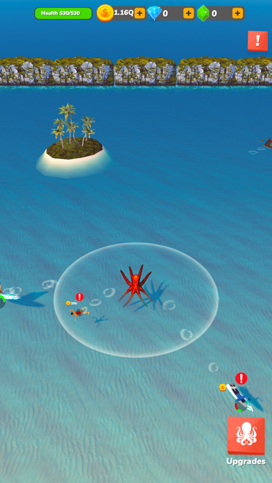 Octopus RPG - Mega Fight Screenshot