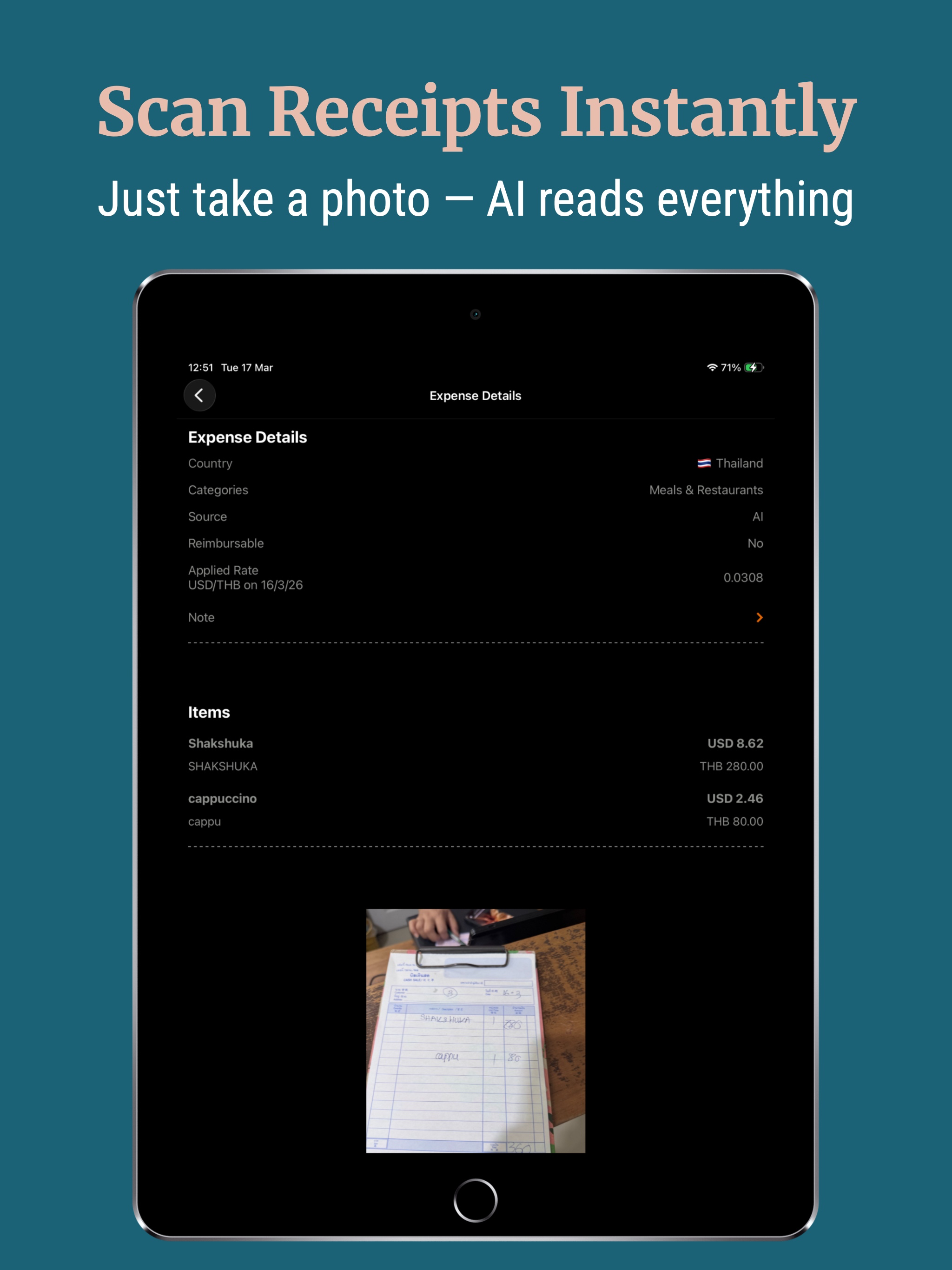 Expense AI – Receipt Scanner screenshot 9