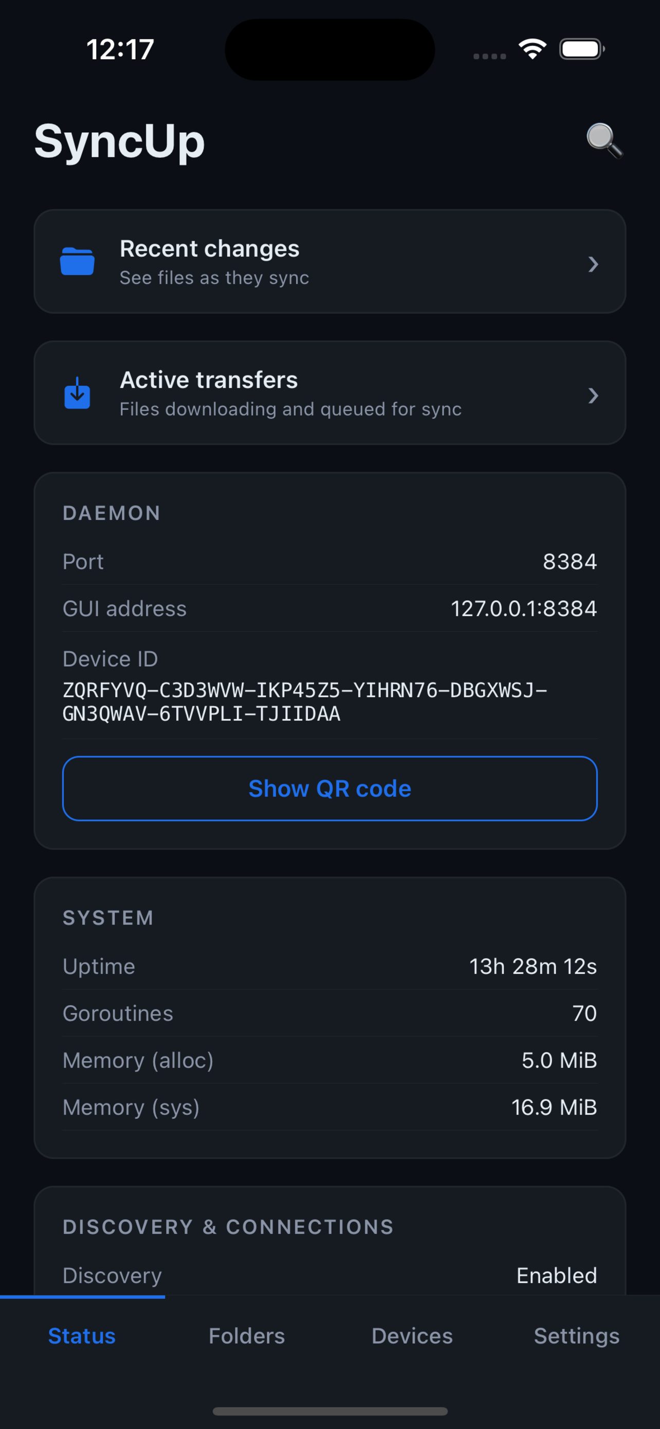 SyncUp-Client screenshot 4