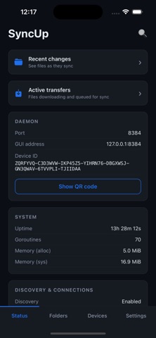 SyncUp-Client Screenshot 4 of 4