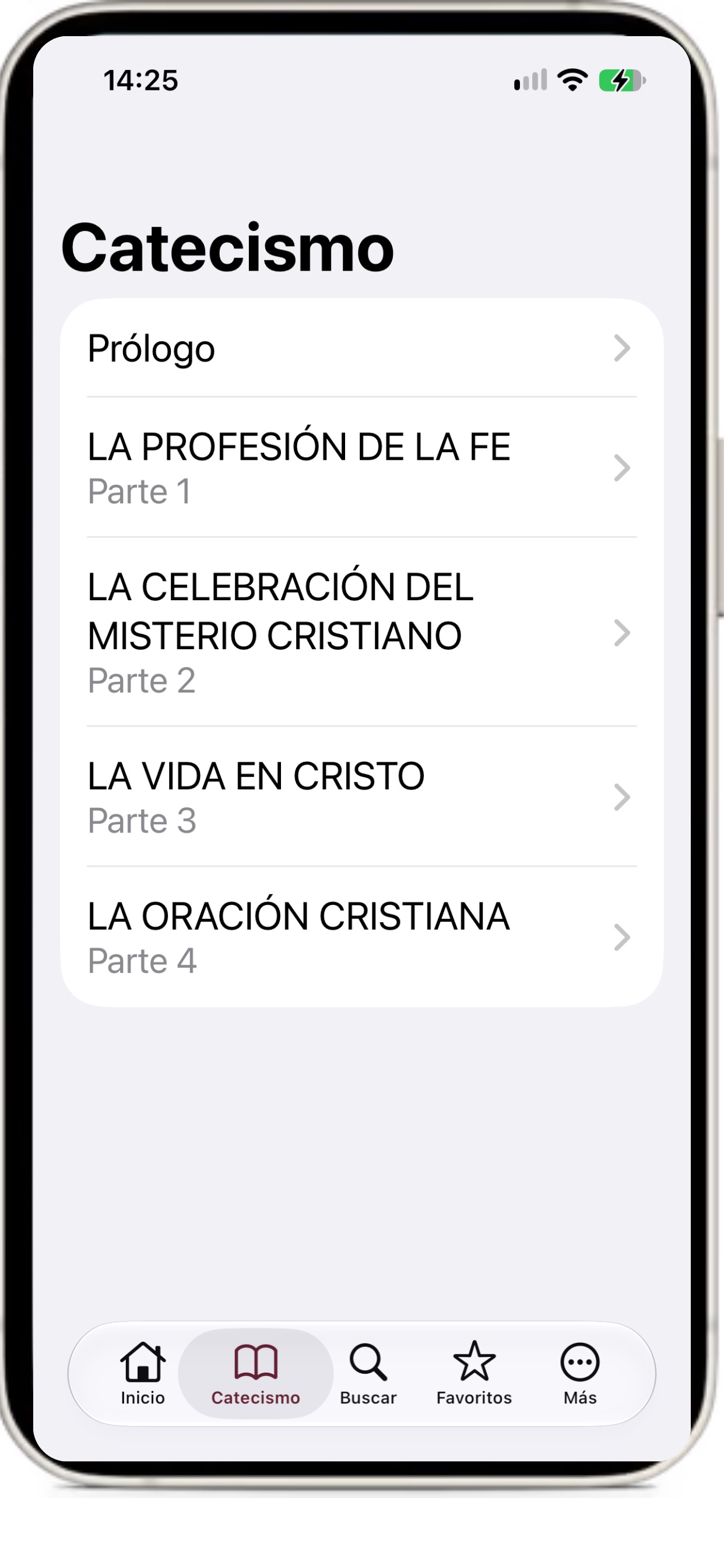 Screenshot 4 of Catecismo la Iglesia