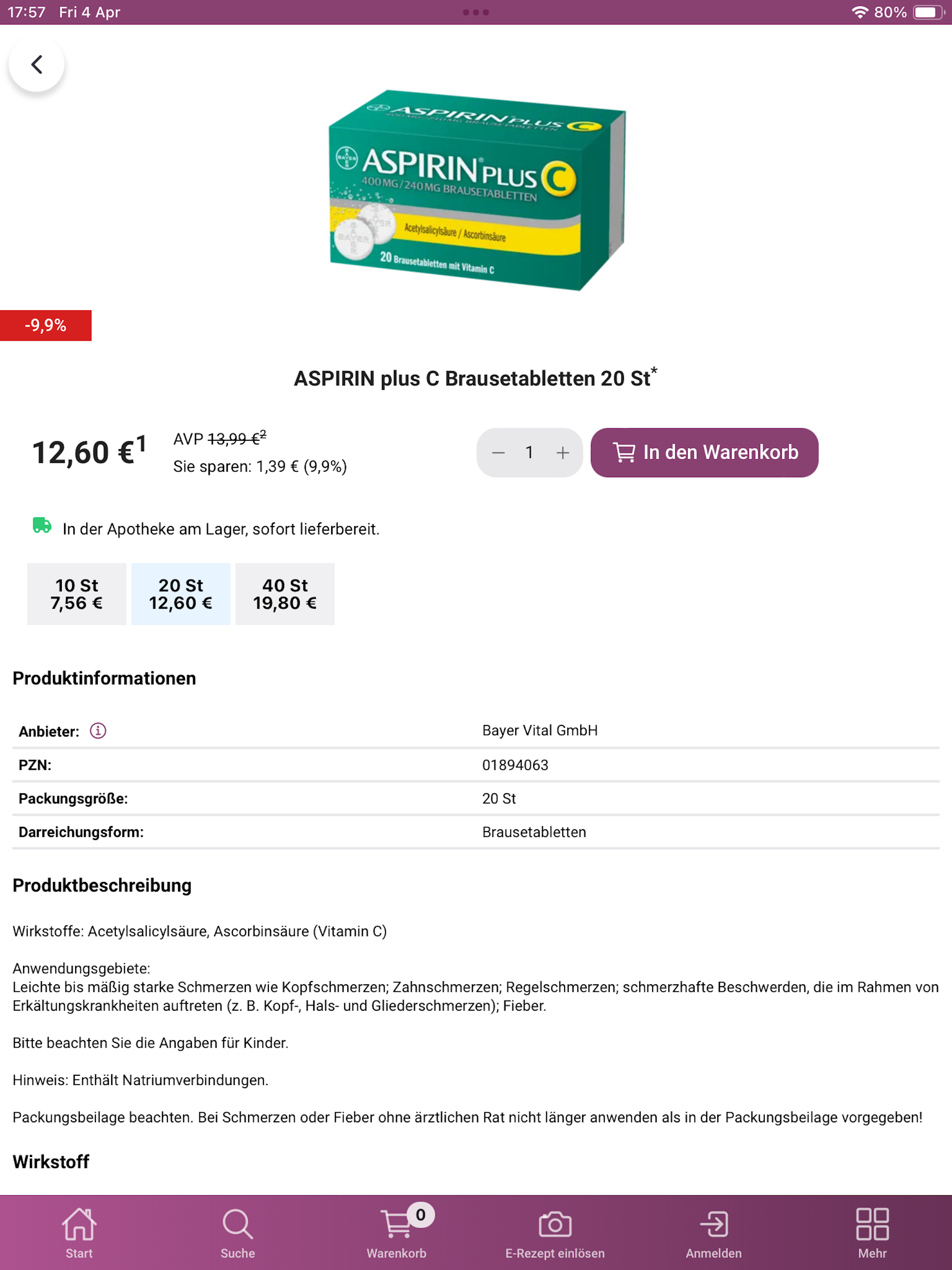 Bären-Apotheke Esslingen