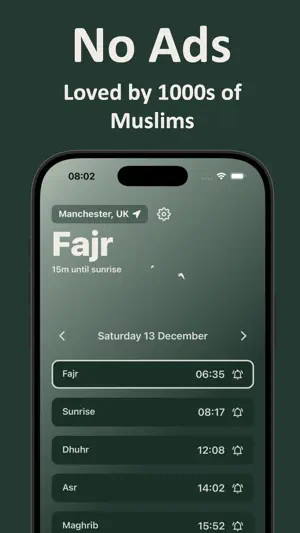 Wali: Prayer Times & Quran screenshot 1