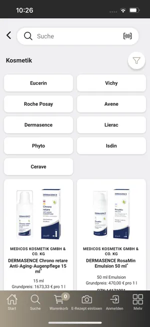 Onlineapotheke Süssmann screenshot 3