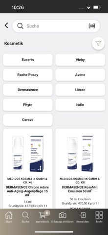 Onlineapotheke Süssmann screenshot