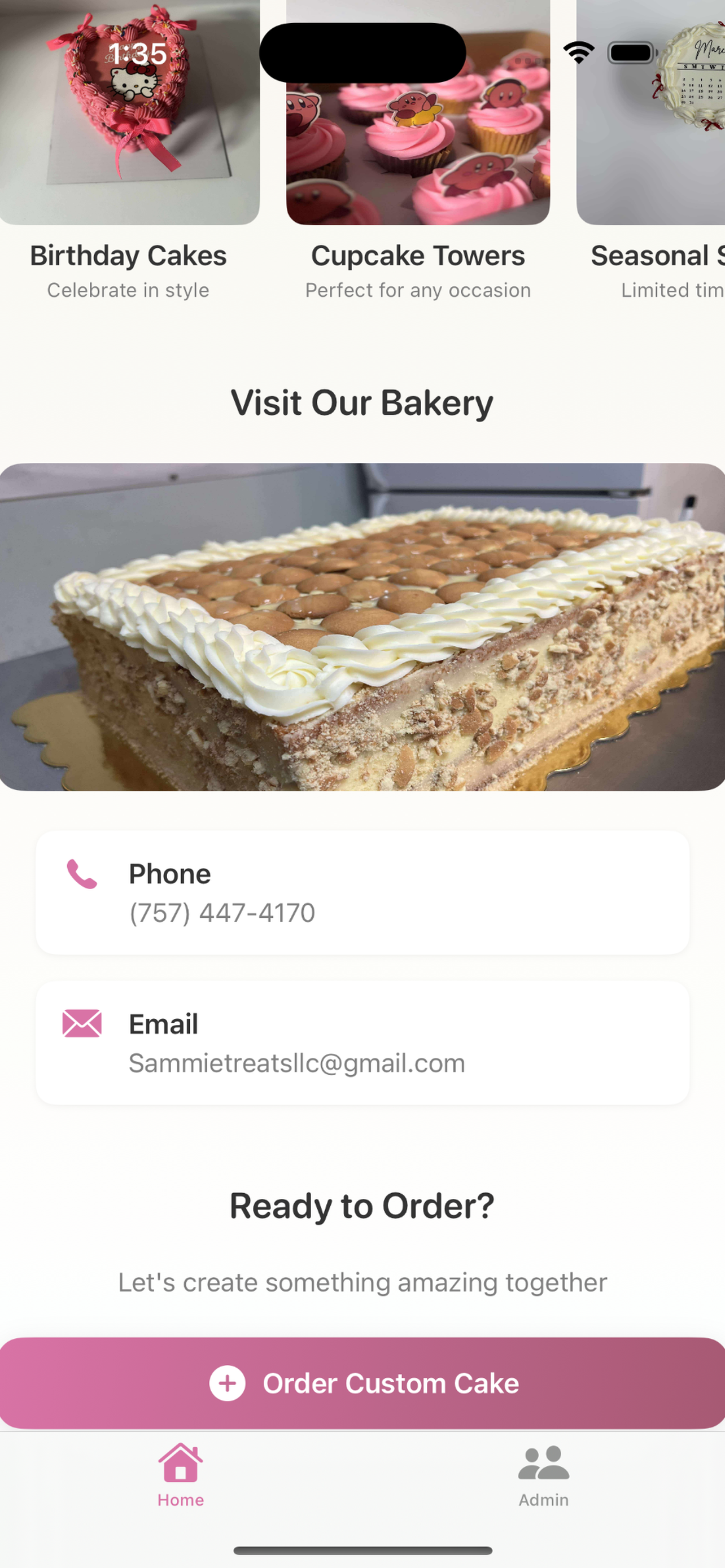 Sammies Sweet treats screenshot 3