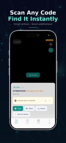 QuickScan QR & Inventory screenshot