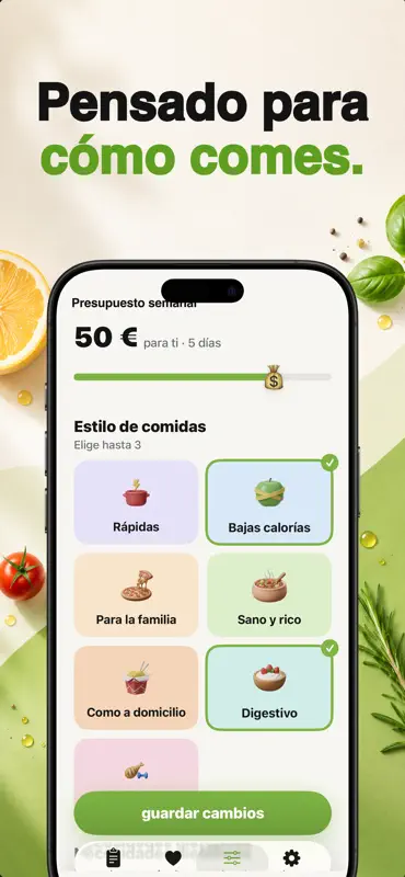 Pick - Menú Semanal y Compra screenshot 4 of 5