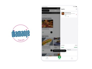 Diamanje iPad screenshot