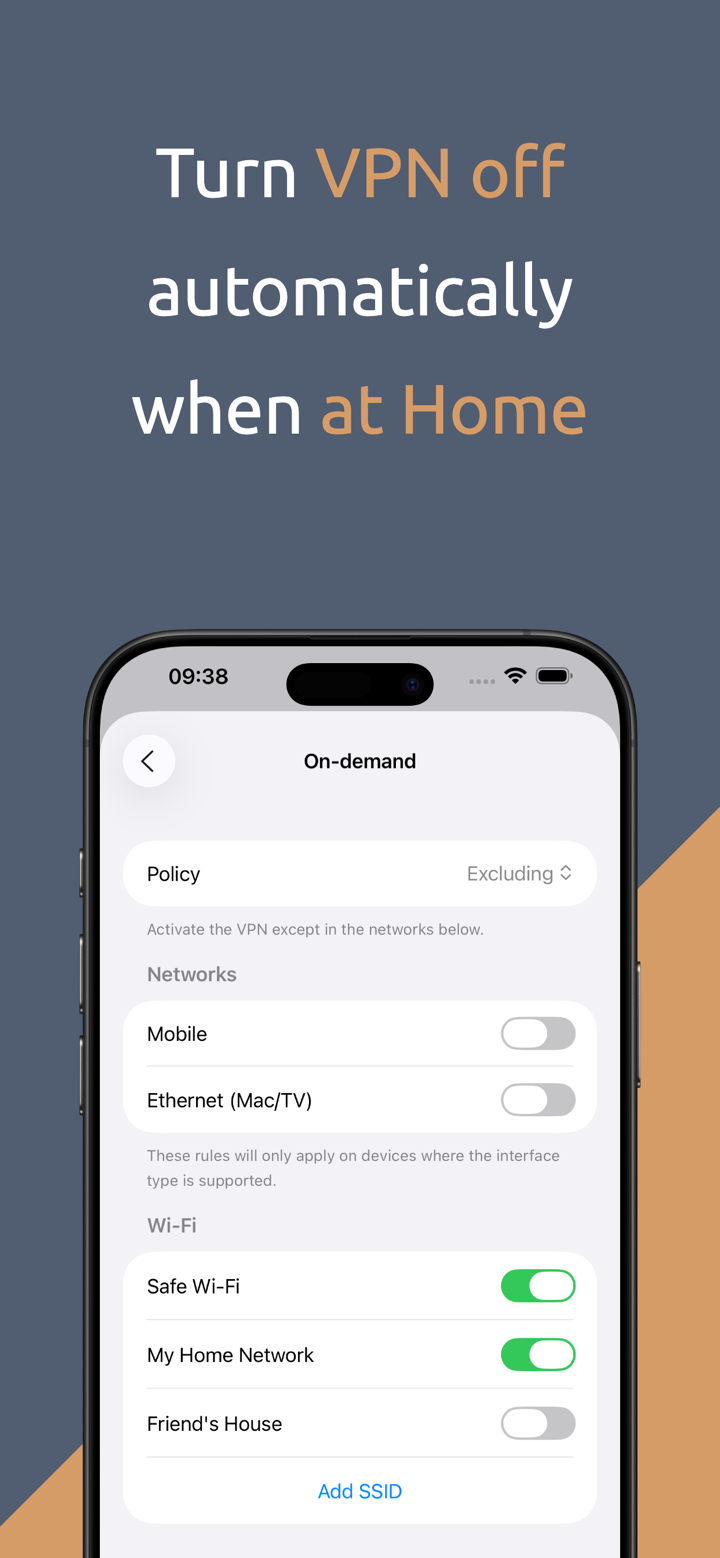 Passepartout, VPN клиент screenshot 2