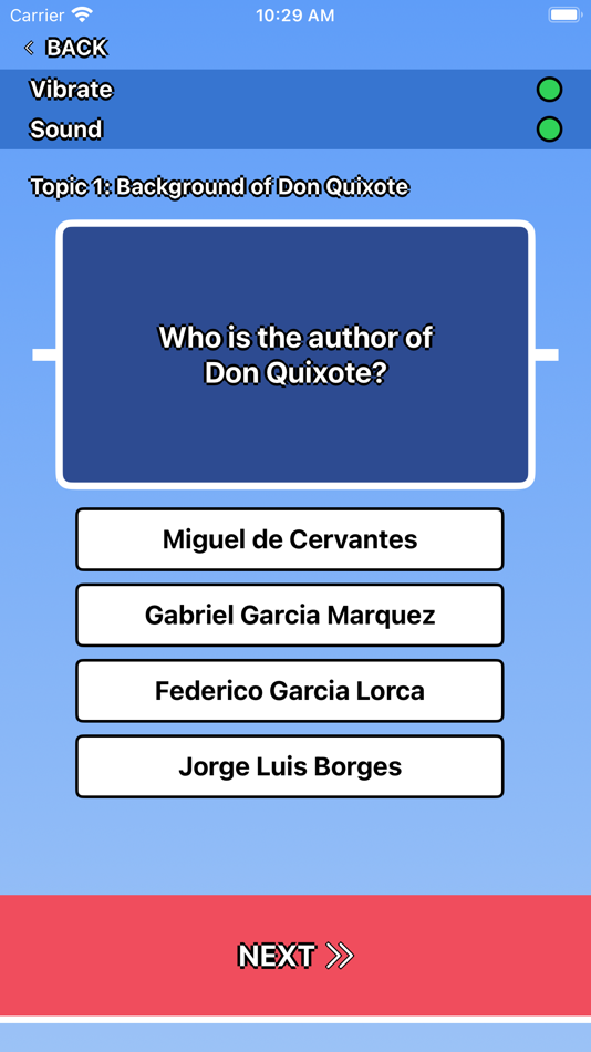 #2. Don Quixote Trivia (iOS) 由: Martin Tseng