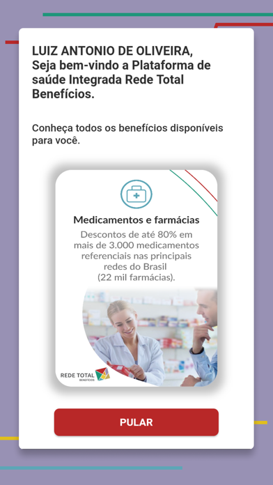 Rede Total Benefícios Screenshot