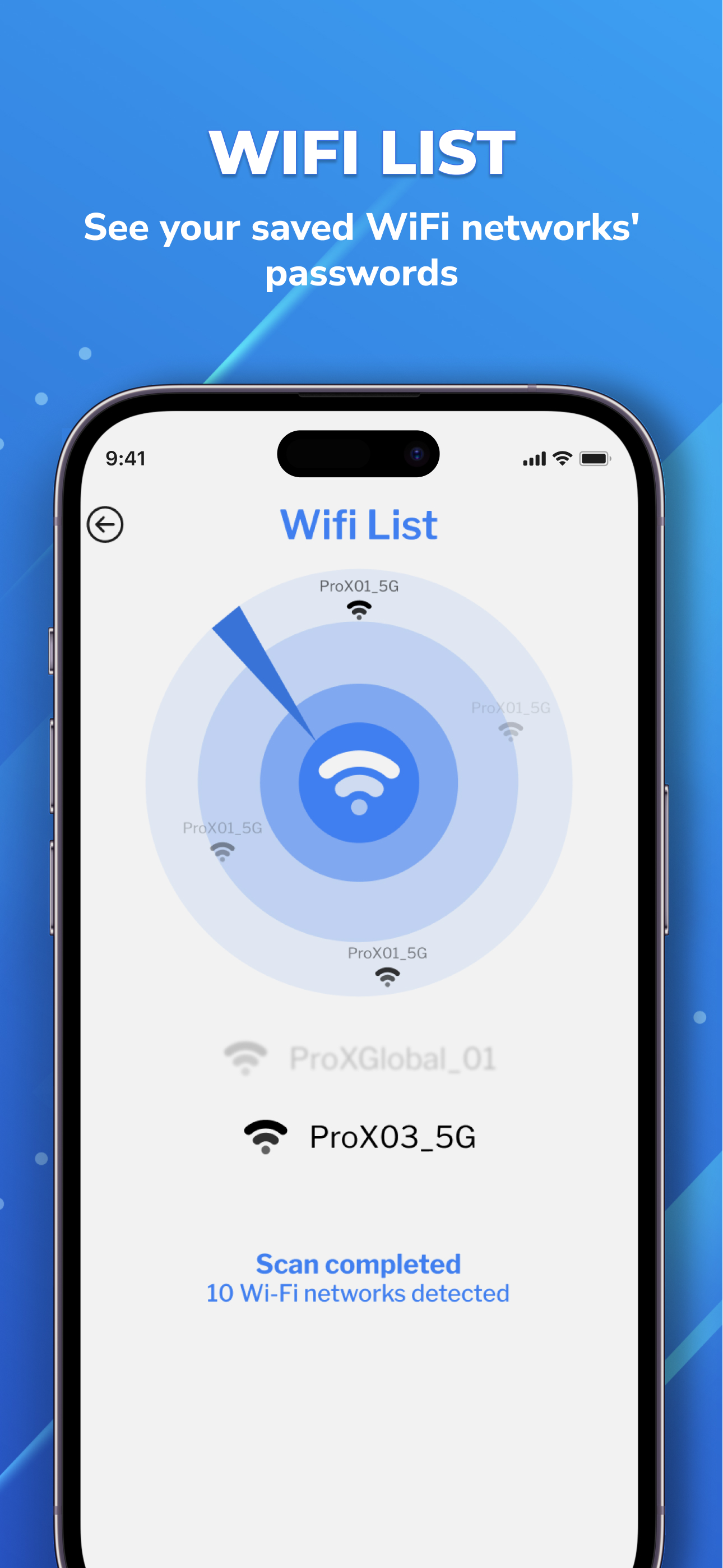 WiFi Password - WiFi Scan