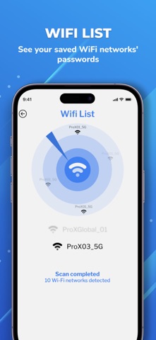 WiFi Password - WiFi Scan iPhone screenshot