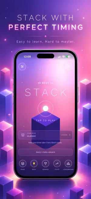 STACK: Tower Builder screenshot 1