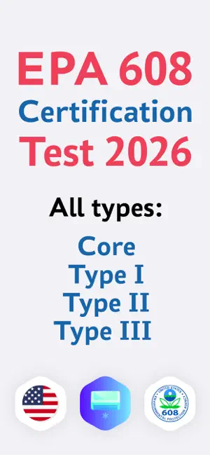 EPA 608 Practice 2026 screenshot 1