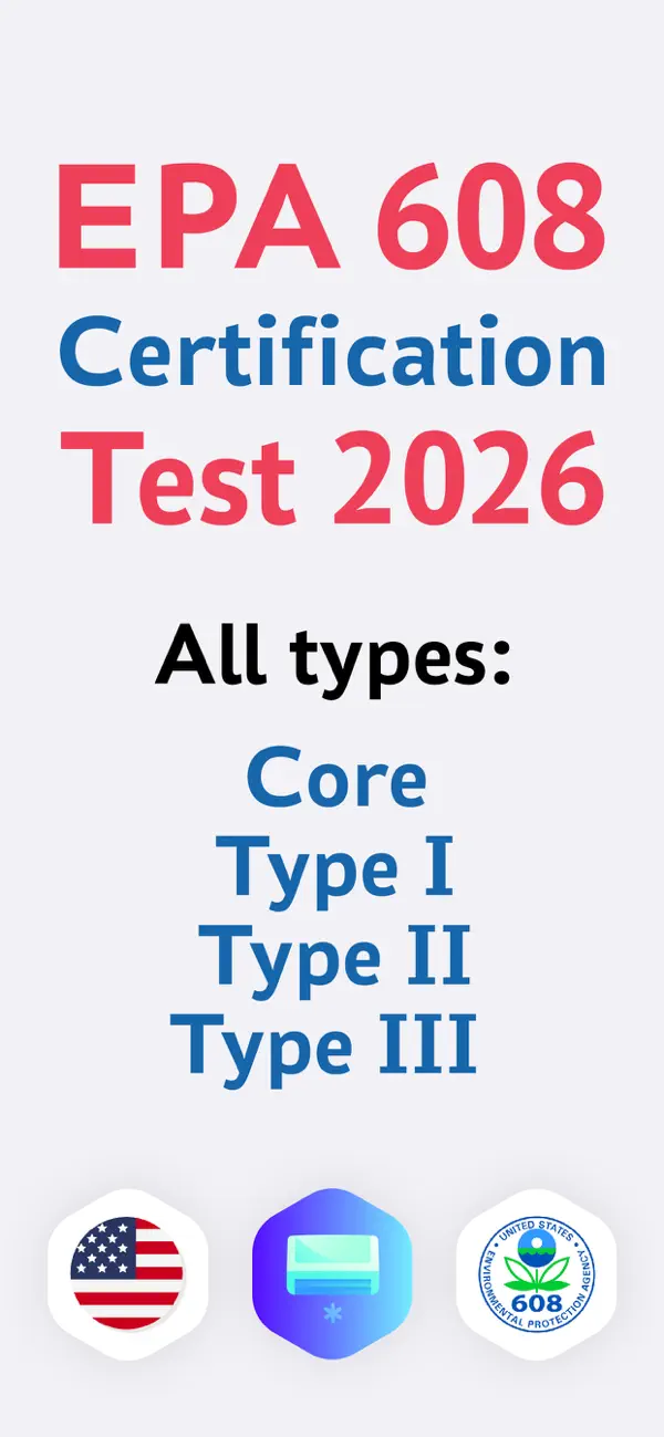 Screenshot #1 pour EPA 608 Practice 2026