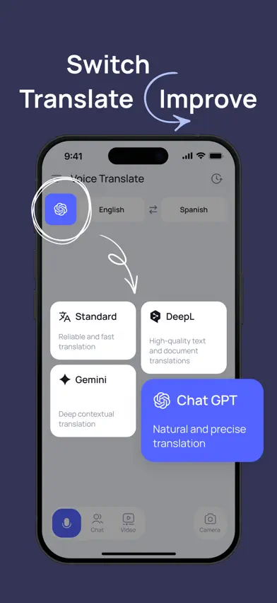 Translator: Voice & Video screenshot 3