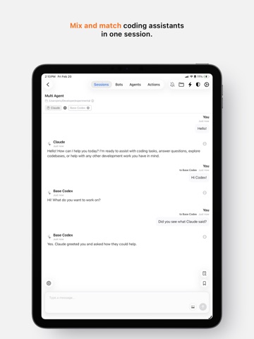 Remote Codetrol iPad screenshot