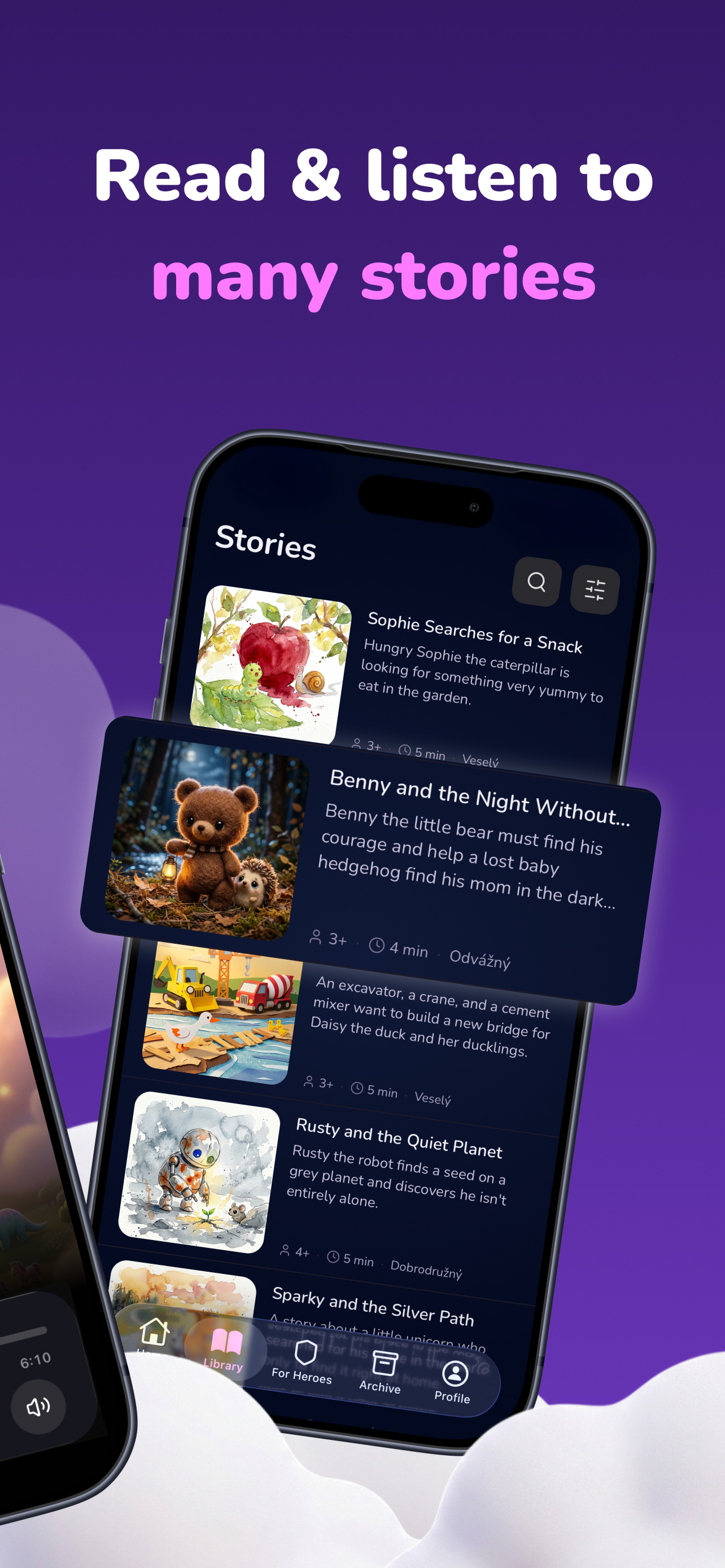 Kamio: Bedtime Stories & Sleep screenshot 2