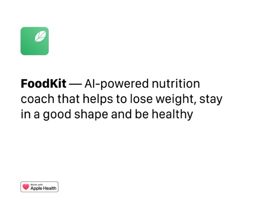 Screenshot #4 pour FoodKit: AI weight companion