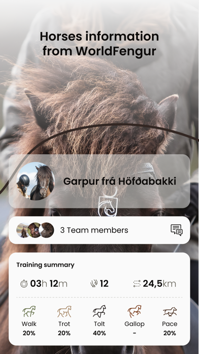 HorseDay | Equestrian tracker iPhone screenshot 2 - Sports app