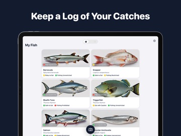 Fish Identifier by FishPic iPad screenshot